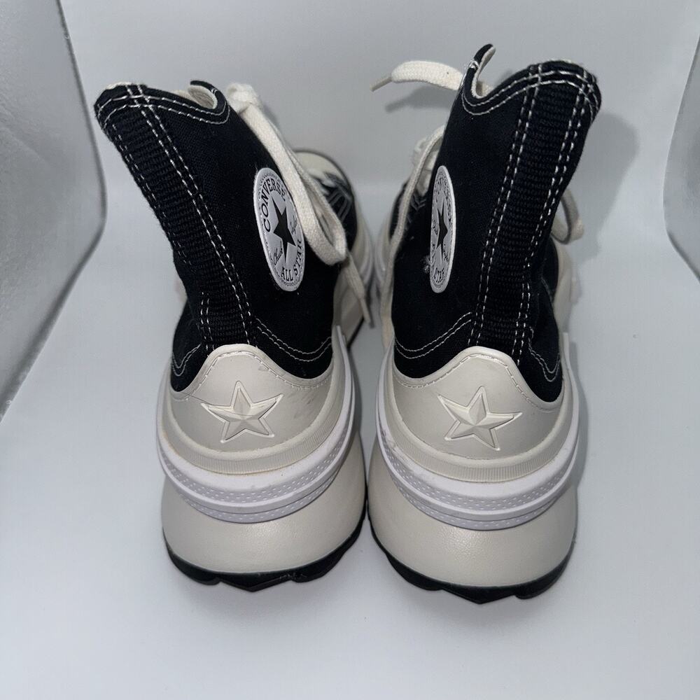 Converse Run Star Legacy CX Hi Black Egret White Men 8.5 Women 10 A00869C - Picture 5 of 15
